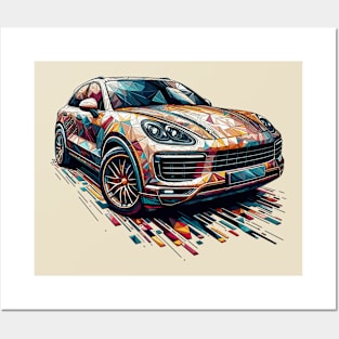 Porsche Cayenne Posters and Art